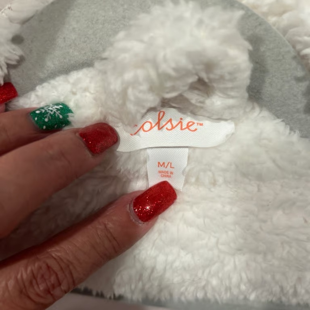 Colsie Pink Heart Robe - Picture 4 of 4